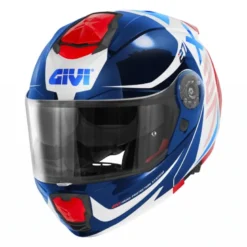 Casco Modulare Givi X.27 Dimension Bianco Blu Rosso