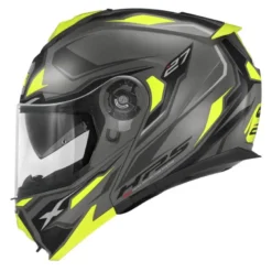 Casco Modulare Givi X.27 Sector Titanio Opaco Nero Giallo