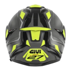 Casco Modulare Givi X.27 Sector Titanio Opaco Nero Giallo