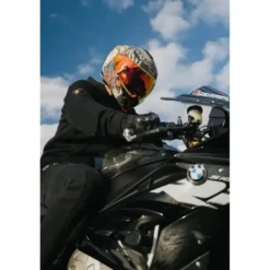 Casco Modulare Icon Threshold Odokuro Nero