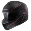 Casco Modulare Ls2 FF908 Strobe II Lux Nero Opaco Rosa
