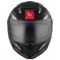 Casco Modulare Mt Helmets con Interfono Mt-Rider Fu404Sv Atom 2 Sv Bast Opaco