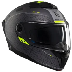 Casco Modulare Mt Helmets con Interfono Mt-Rider Fu404Sv Atom 2 Sv Destiny Opaco