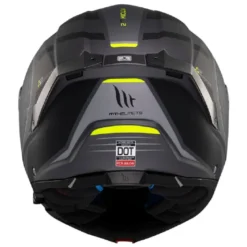 Casco Modulare Mt Helmets con Interfono Mt-Rider Fu404Sv Atom 2 Sv Destiny Opaco