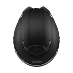 Casco Modulare Mt Helmets Fu404Sv Atom 2 A1 Sv Pure Nero Opaco