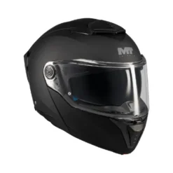 Casco Modulare Mt Helmets Fu404Sv Atom 2 A1 Sv Pure Nero Opaco