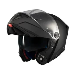 Casco Modulare Mt Helmets Fu404Sv Atom 2 A1 Sv Pure Nero Opaco