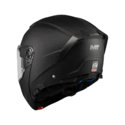 Casco Modulare Mt Helmets Fu404Sv Atom 2 A1 Sv Pure Nero Opaco