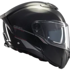 Casco Modulare Mt Helmets Fu404Sv Atom 2 Sv A1 Solid Lucido Nero