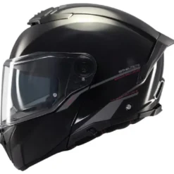 Casco Modulare Mt Helmets Fu404Sv Atom 2 Sv A1 Solid Lucido Nero