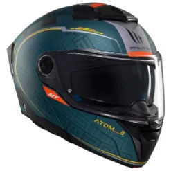 Casco Modulare Mt Helmets  Fu404Sv Atom 2 Sv Destiny C6 Opaco