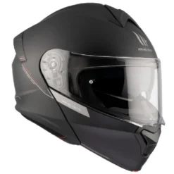 Casco Modulare Mt Helmets  Fu935Sv Genesis Sv Solid A1 Nero Opaco