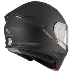 Casco Modulare Mt Helmets  Fu935Sv Genesis Sv Solid A1 Nero Opaco