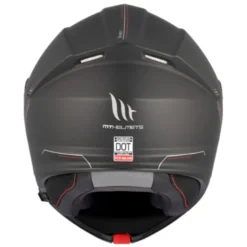 Casco Modulare Mt Helmets  Fu935Sv Genesis Sv Solid A1 Nero Opaco