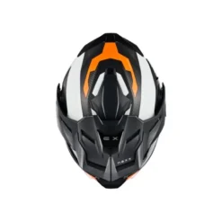 Casco Modulare Nexx X.Lifecountry Terra Bianco Arancione Opaco