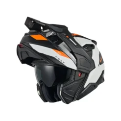 Casco Modulare Nexx X.Lifecountry Terra Bianco Arancione Opaco