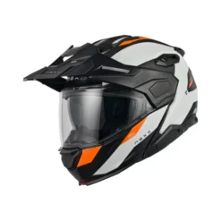 Casco Modulare Nexx X.Lifecountry Terra Bianco Arancione Opaco