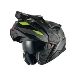 Casco Modulare Nexx X.Lifecountry Terra Grigio Giallo Neon Opaco