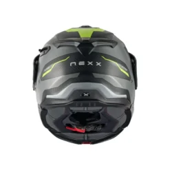 Casco Modulare Nexx X.Lifecountry Terra Grigio Giallo Neon Opaco