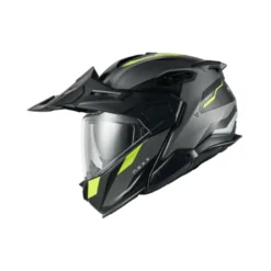 Casco Modulare Nexx X.Lifecountry Terra Grigio Giallo Neon Opaco