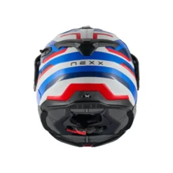 Casco Modulare Nexx X.Lifecountry Westbound Blu Rosso Opaco