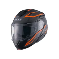Casco Modulare Nexx X.Lifetour Pro Mile Grigio Arancione Opaco