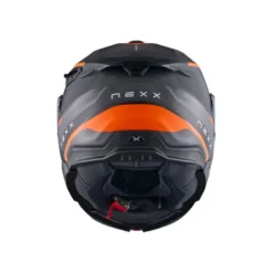 Casco Modulare Nexx X.Lifetour Pro Mile Grigio Arancione Opaco