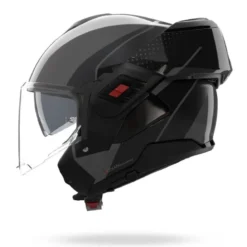 Casco Modulare Nolan N120-1 Fluente 361 Grigio Lava Nero Antracite Lucido