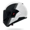 Casco Modulare Nolan N120-1 Verniciatura Speciale 356 Bianco Perla Nero Grigio Lucido