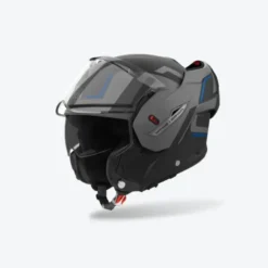Casco Modulare Reversibile Airoh Mathisse II Genius Blu Opaco