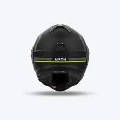 Casco Modulare Reversibile Airoh Mathisse II Genius Giallo Opaco