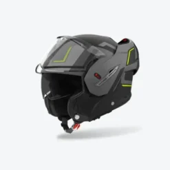 Casco Modulare Reversibile Airoh Mathisse II Genius Giallo Opaco
