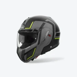 Casco Modulare Reversibile Airoh Mathisse II Genius Giallo Opaco