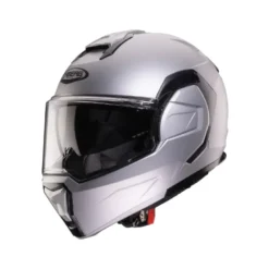 Casco Modulare Reversibile Caberg Trip Silver Opaco