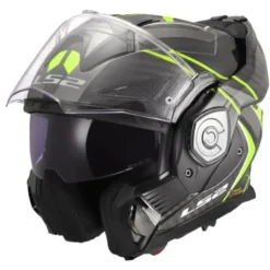 Casco Modulare Reversibile Carbonio Ls2 FF901 Advant X C FUTURE II Giallo Alta Visibilità