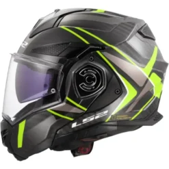 Casco Modulare Reversibile Carbonio Ls2 FF901 Advant X C FUTURE II Giallo Alta Visibilità