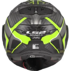 Casco Modulare Reversibile Carbonio Ls2 FF901 Advant X C FUTURE II Giallo Alta Visibilità