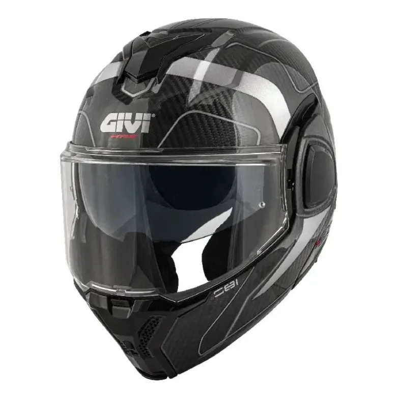 Casco Modulare Reversibile Givi X.36 Carbonio Nero Lucido