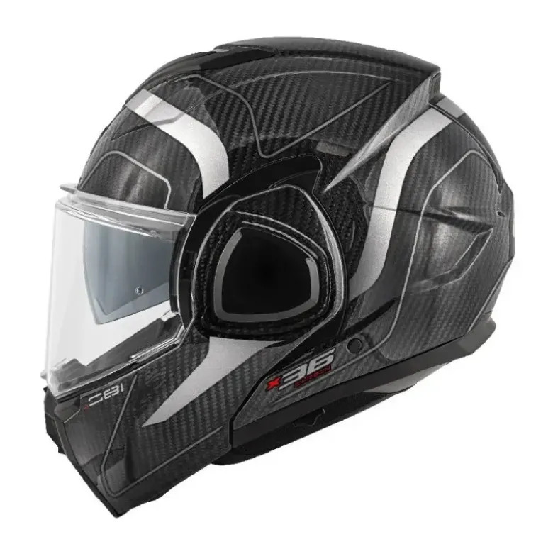 Casco Modulare Reversibile Givi X.36 Carbonio Nero Lucido