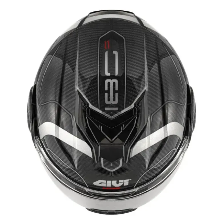 Casco Modulare Reversibile Givi X.36 Carbonio Nero Lucido