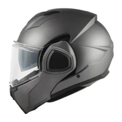 Casco Modulare Reversibile Givi X.36 Solid Titanio Opaco
