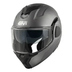 Casco Modulare Reversibile Givi X.36 Solid Titanio Opaco