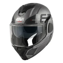 Casco Modulare Reversibile Givi X.36 Vertigo Nero Titanio Opaco