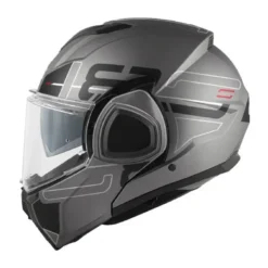 Casco Modulare Reversibile Givi X.36 Vertigo Nero Titanio Opaco