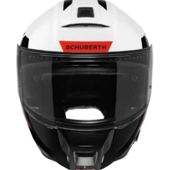 Casco Modulare Schuberth C5 ECE Eclipse Bianco Rosso Nero