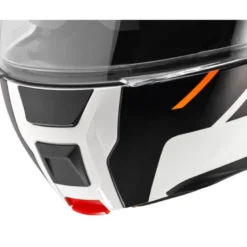 Casco Modulare Schuberth C5 ECE Master Arancione Bianco