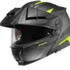 Casco Modulare Schuberth E2 ECE Defender Grigio Giallo