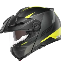 Casco Modulare Schuberth E2 ECE Defender Grigio Giallo