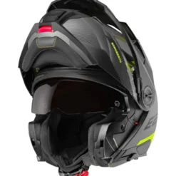 Casco Modulare Schuberth E2 ECE Defender Grigio Giallo