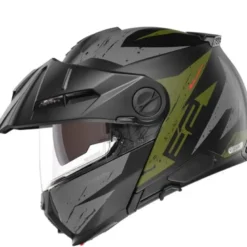 Casco Modulare Schuberth E2 ECE Explorer Verde Grigio